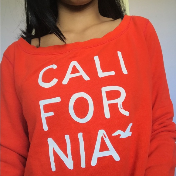 Hollister Sweaters - Red Cali Hollister Sweater